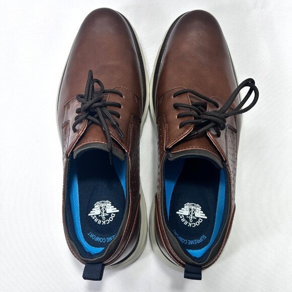 Dockers Finley Casual Lace Up Oxford Men's Shoes Brown US 10M - Picture 6 of 8